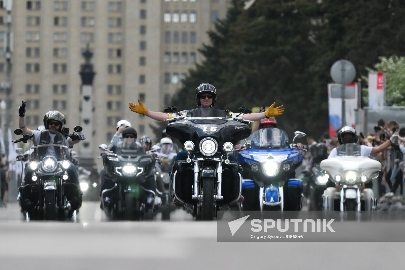 Russia Moscow Motorcycle Festival