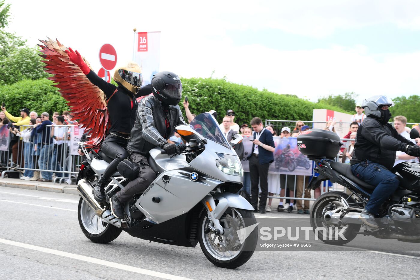 Russia Moscow Motorcycle Festival