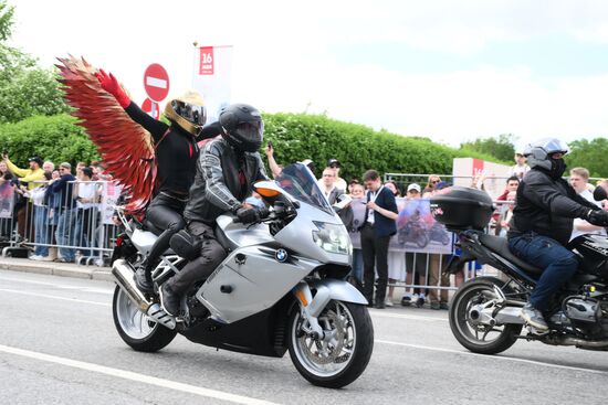 Russia Moscow Motorcycle Festival