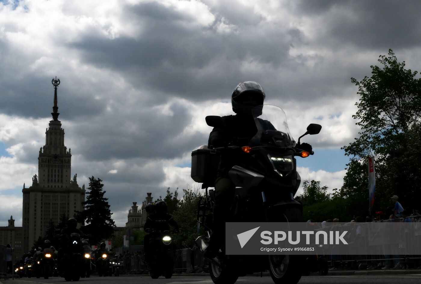 Russia Moscow Motorcycle Festival