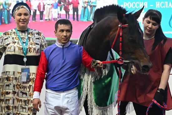 KAZANFORUM 2026. Business in the Saddle horse races and International Jockey Championship