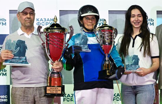 KAZANFORUM 2026. Business in the Saddle horse races and International Jockey Championship