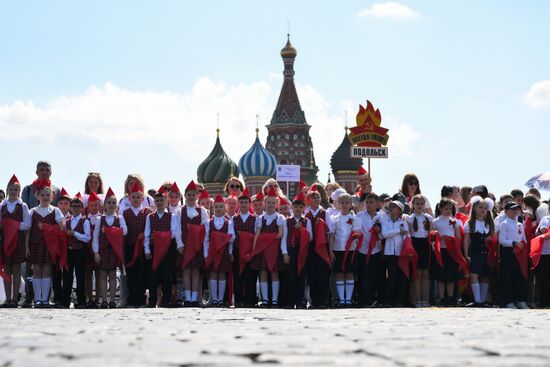 Russia Pioneers Inauguration Ceremony