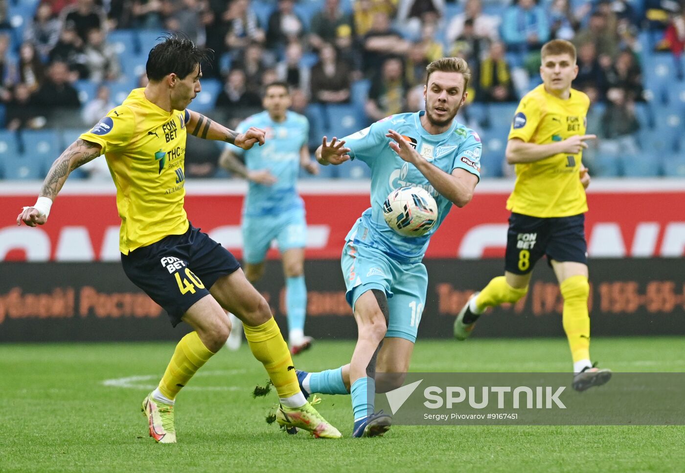 Russia Soccer Premier-League Rostov - Zenit