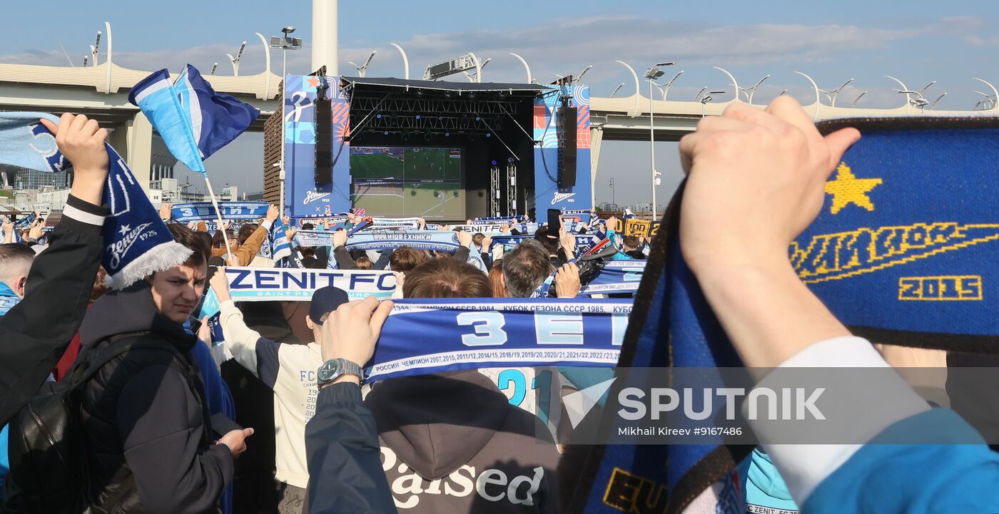Russia Soccer Premier-League Rostov - Zenit Broadcast