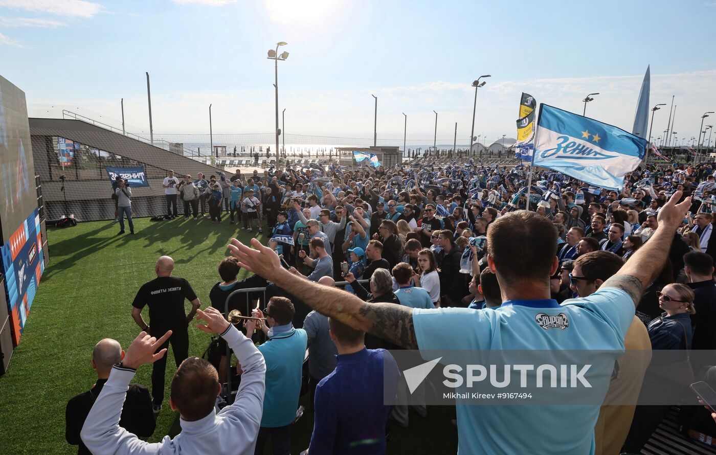 Russia Soccer Premier-League Rostov - Zenit Broadcast