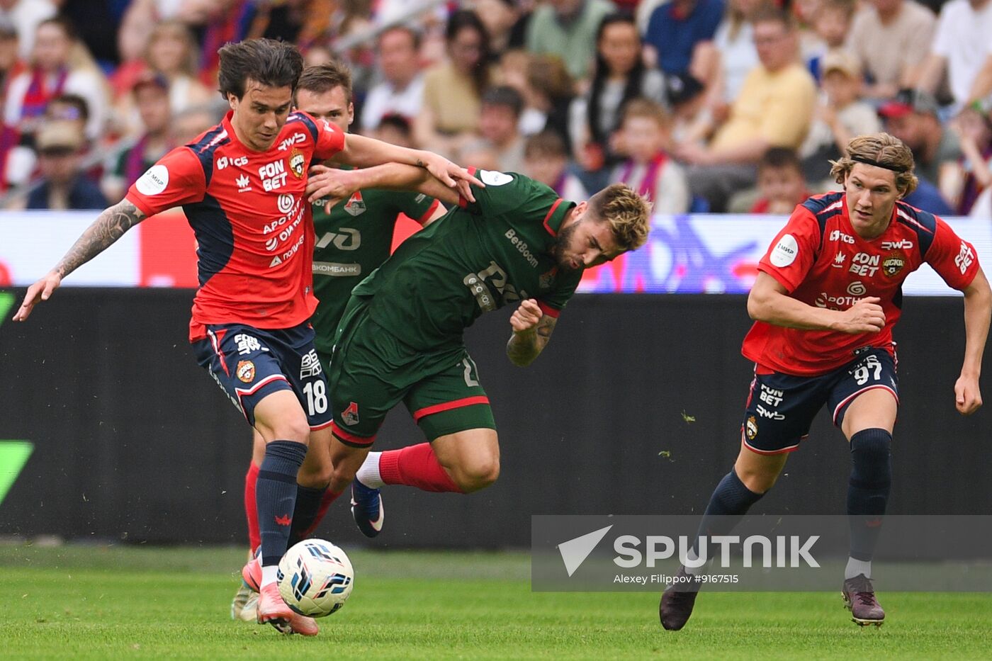 Russia Soccer Premier-League CSKA - Lokomotiv
