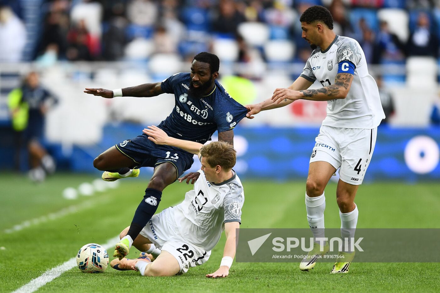 Russia Soccer Premier-League Baltika - Dynamo