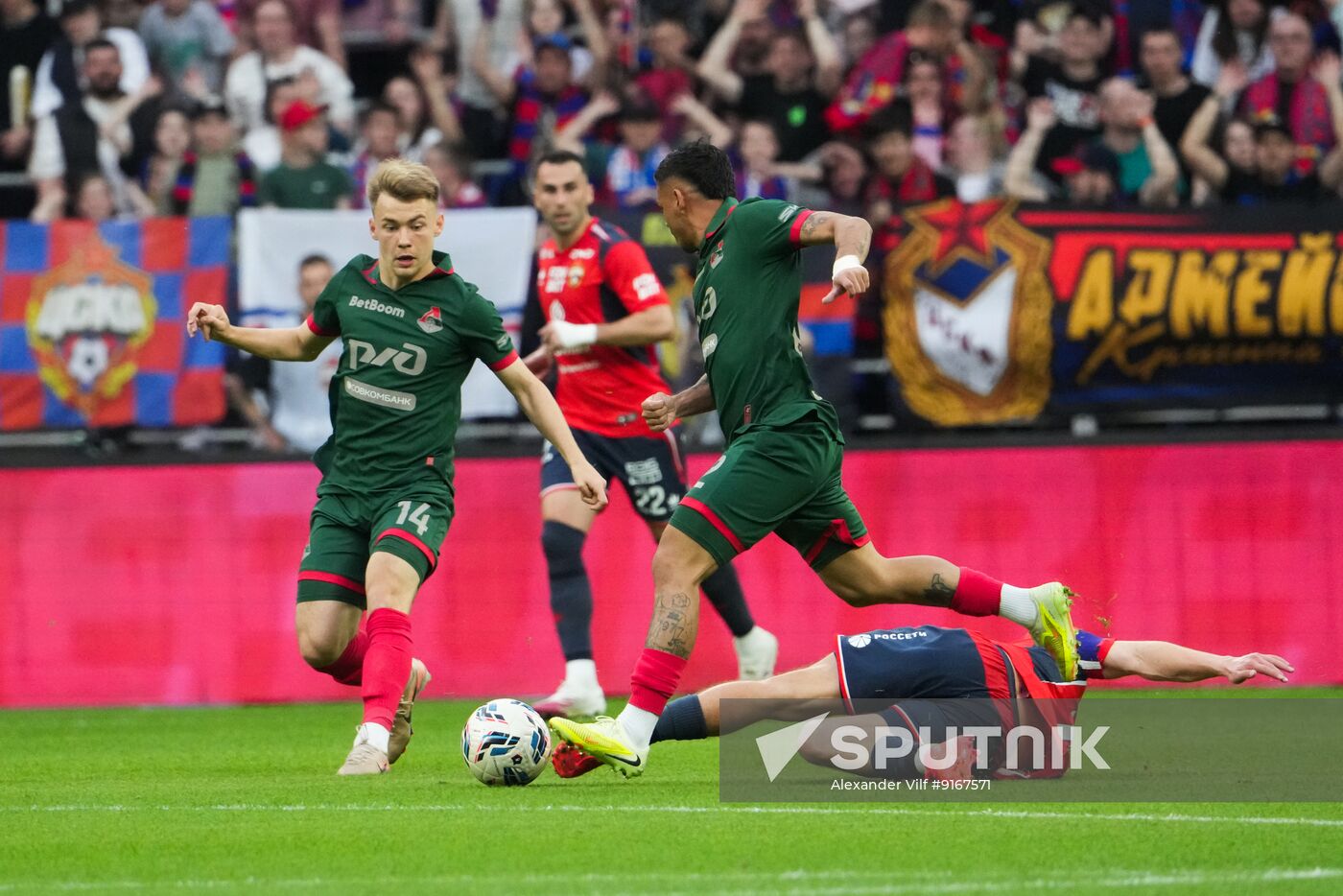 Russia Soccer Premier-League CSKA - Lokomotiv