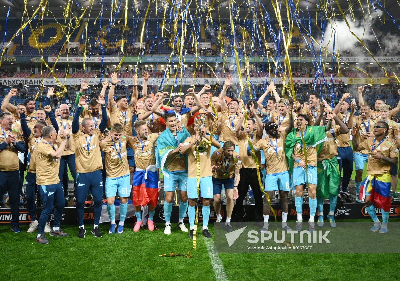 Russia Soccer Premier-League Rostov - Zenit