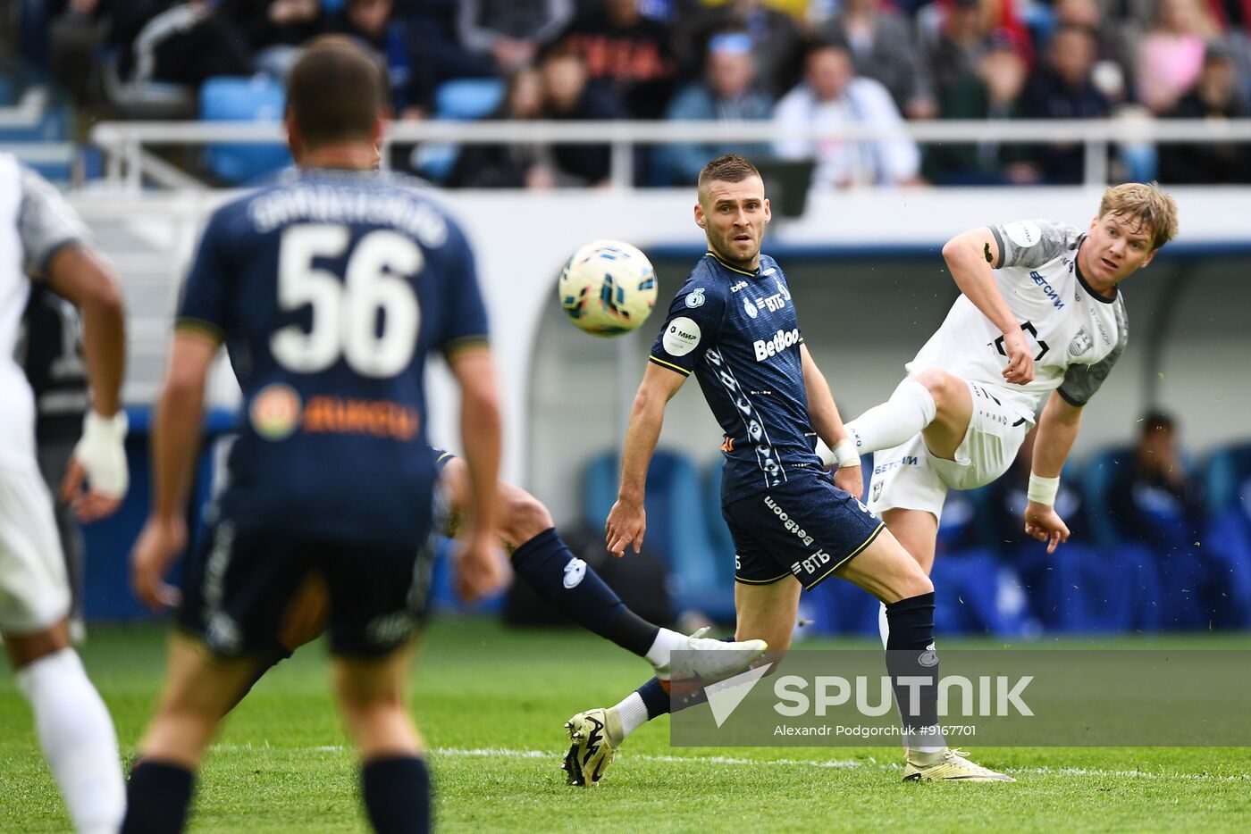 Russia Soccer Premier-League Baltika - Dynamo
