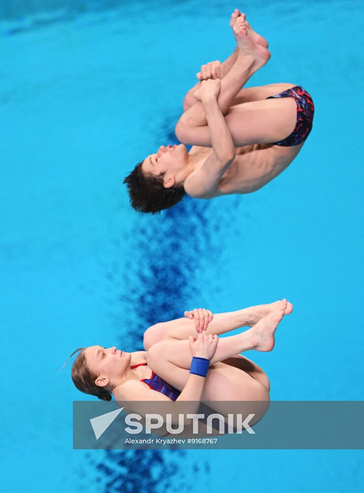 Russia Diving Championships Mixed Springboard