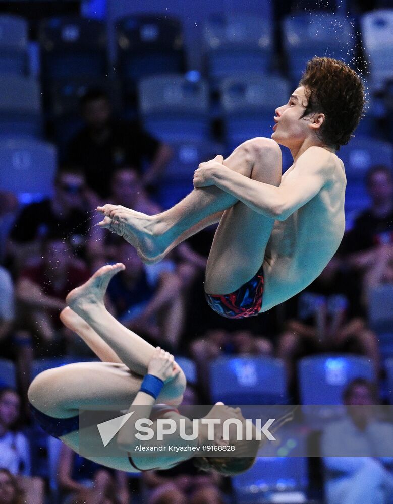 Russia Diving Championships Mixed Springboard