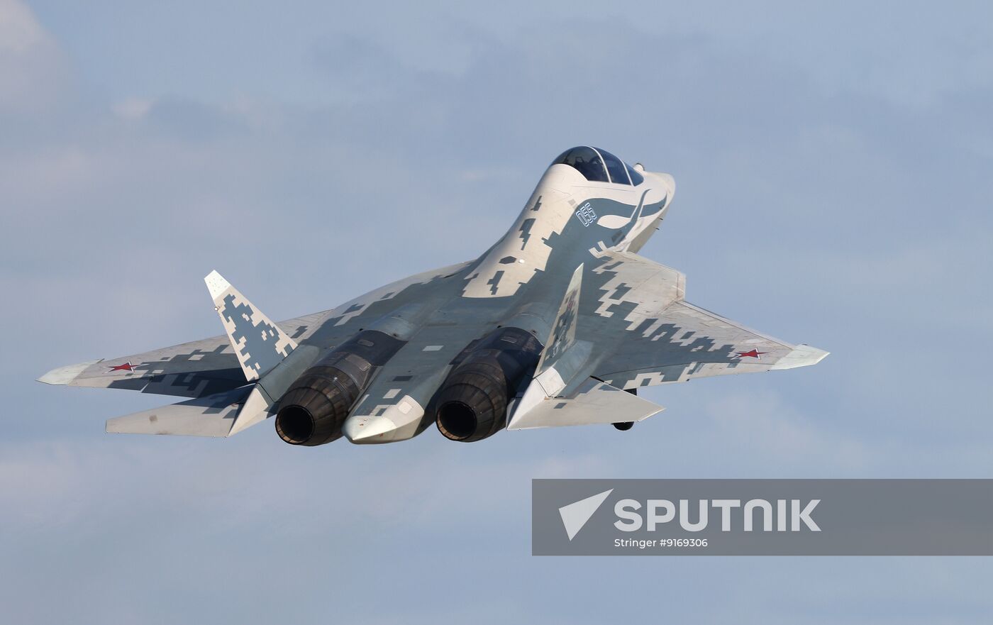 Russia Su-57D Fighter Jet Tests