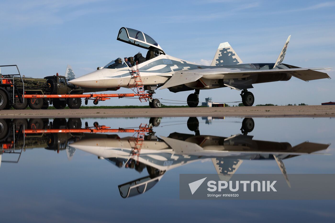 Russia Su-57D Fighter Jet Tests
