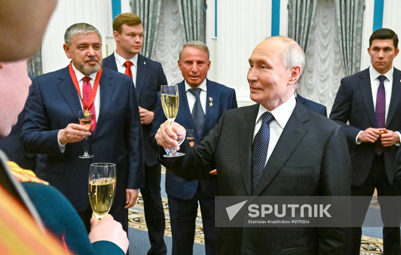 Russia Putin State Awards Presentation