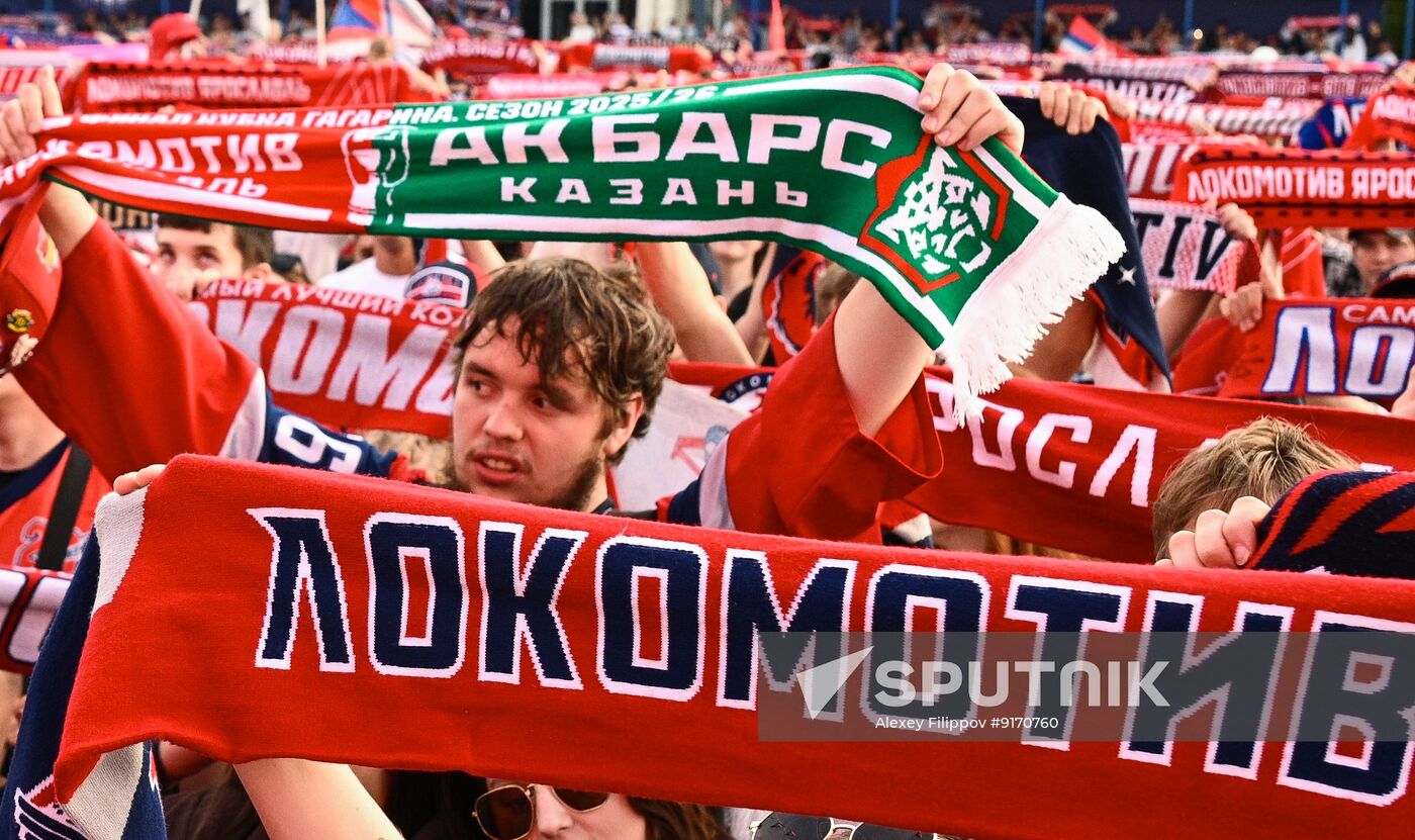 Russia Ice Hockey Kontinental League Ak Bars - Lokomotiv Broadcast
