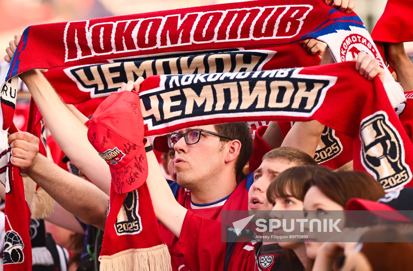 Russia Ice Hockey Kontinental League Ak Bars - Lokomotiv Broadcast
