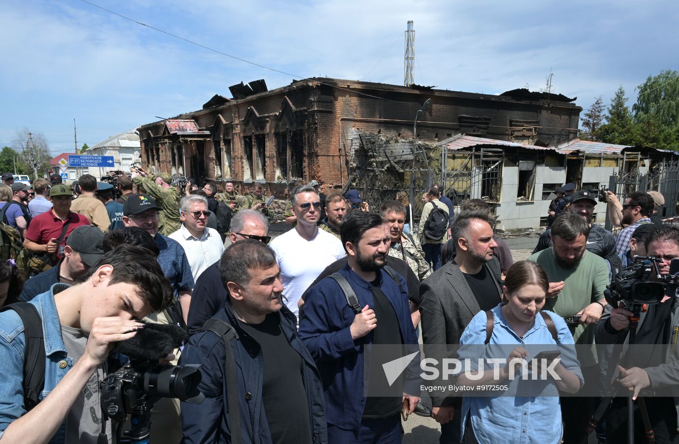 Russia Ukraine LPR Drone Attack Journalists