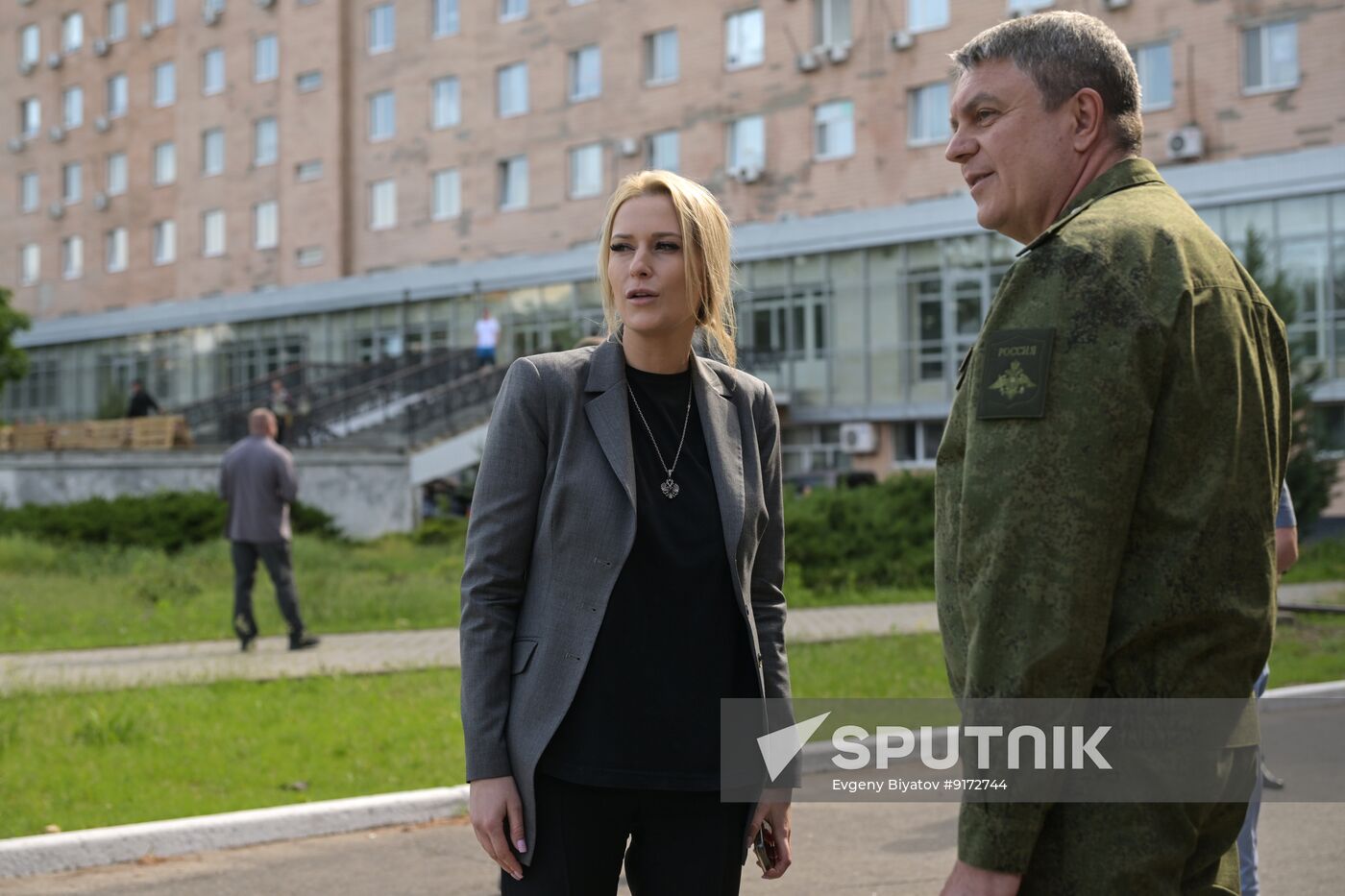 Russia Ukraine LPR Drone Attack Journalists