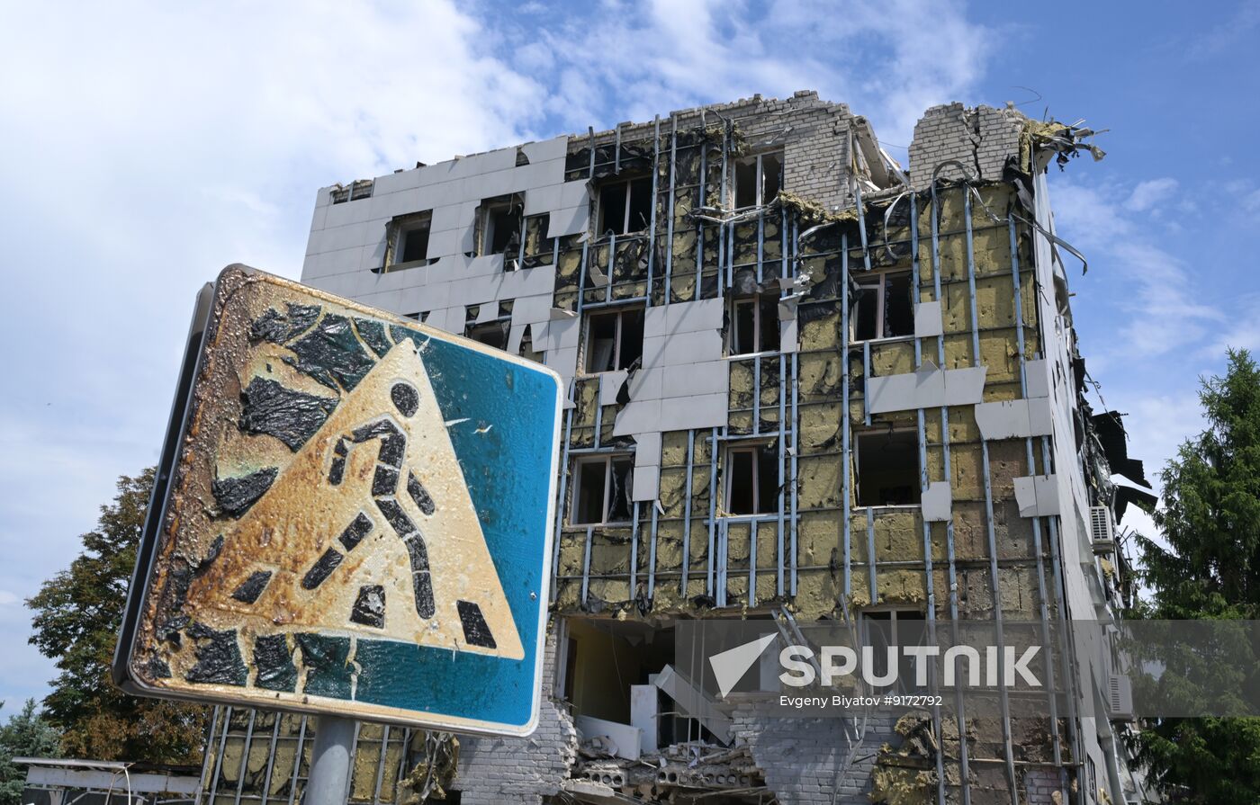 Russia Ukraine LPR Drone Attack Journalists
