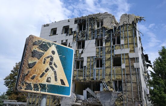 Russia Ukraine LPR Drone Attack Journalists