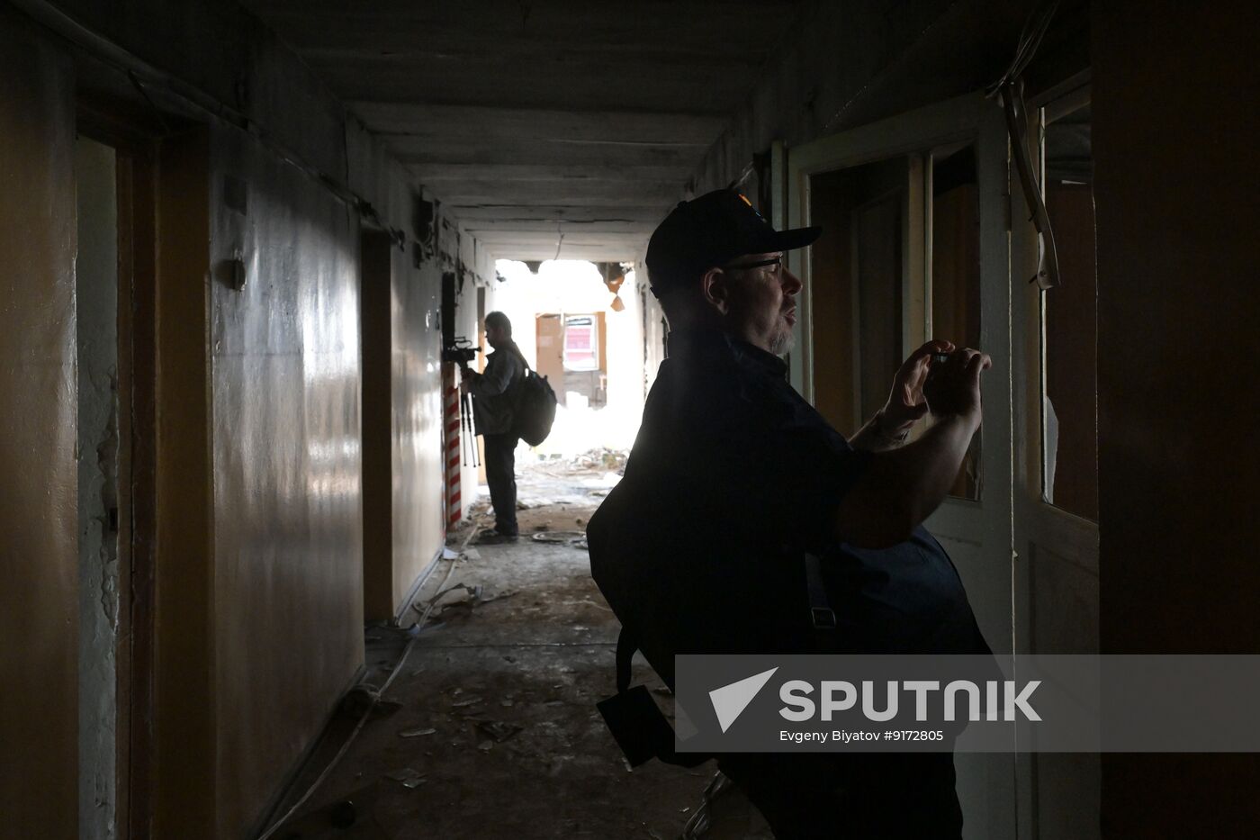 Russia Ukraine LPR Drone Attack Journalists
