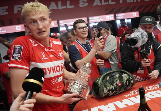 Russia Soccer Cup Superfinal Spartak - Krasnodar