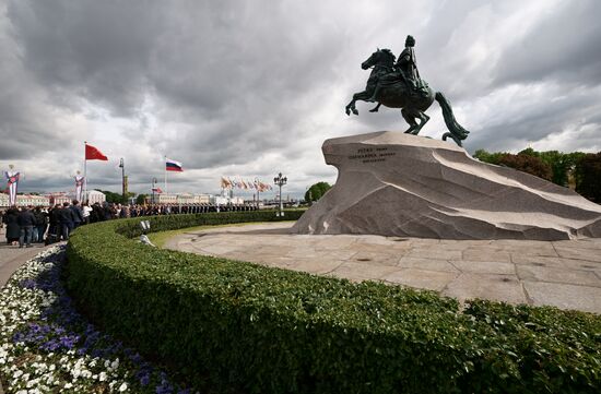 Russia St Petersburg Founding Anniversary
