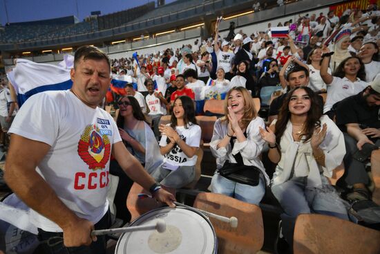 Egypt Soccer Friendly Egypt - Russia