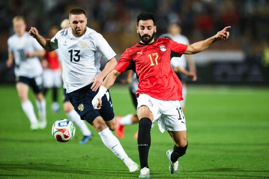 Egypt Soccer Friendly Egypt - Russia
