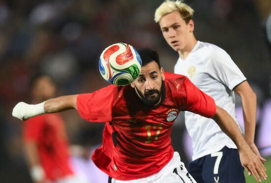 Egypt Soccer Friendly Egypt - Russia