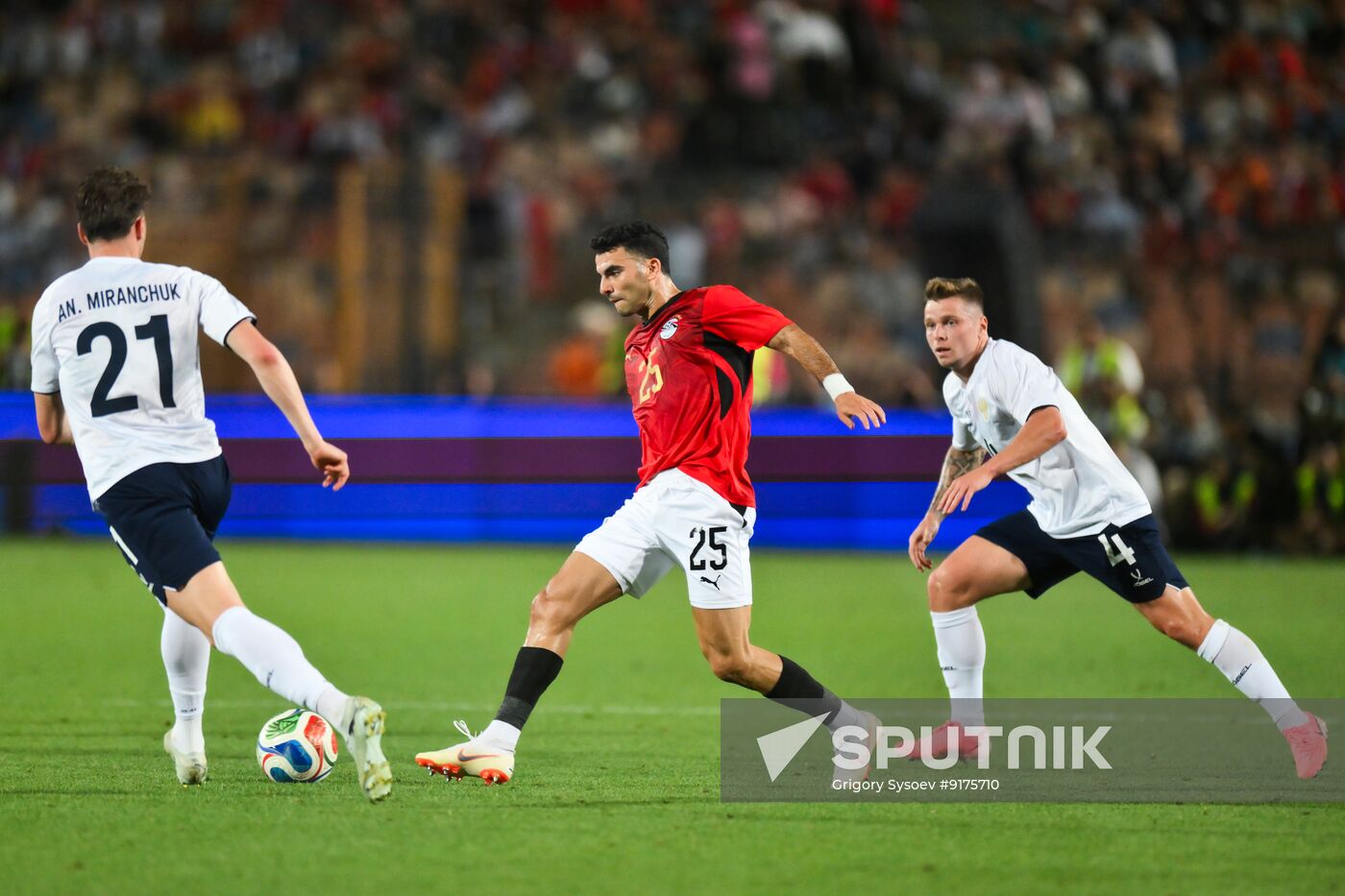 Egypt Soccer Friendly Egypt - Russia