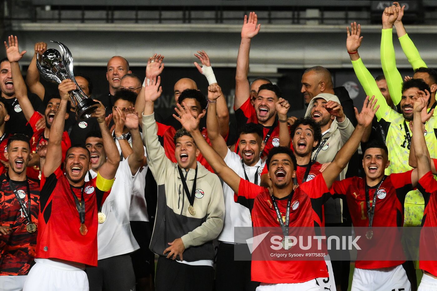 Egypt Soccer Friendly Egypt - Russia