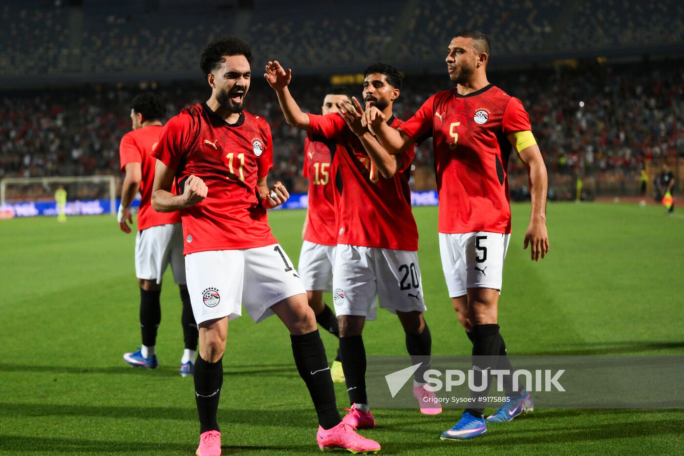 Egypt Soccer Friendly Egypt - Russia