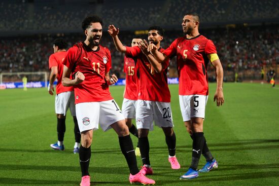 Egypt Soccer Friendly Egypt - Russia