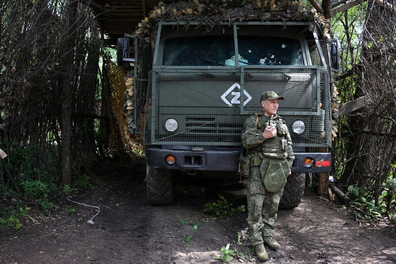 Russia Ukraine Military Operation Motorists