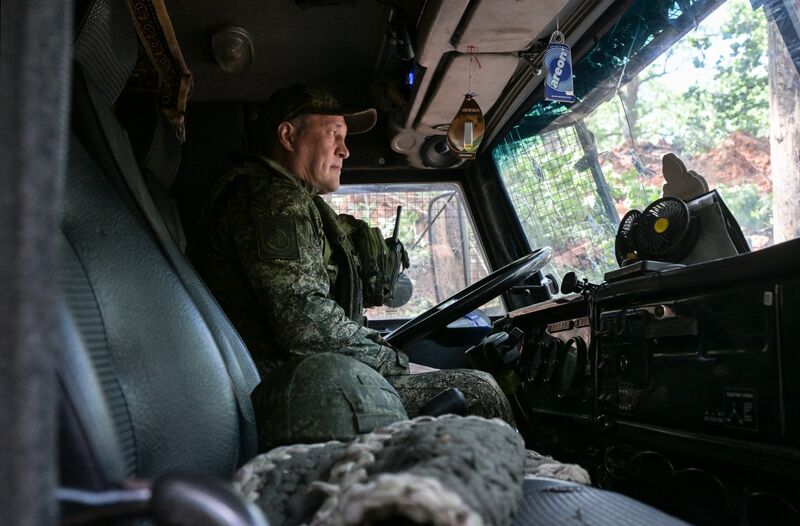 Russia Ukraine Military Operation Motorists