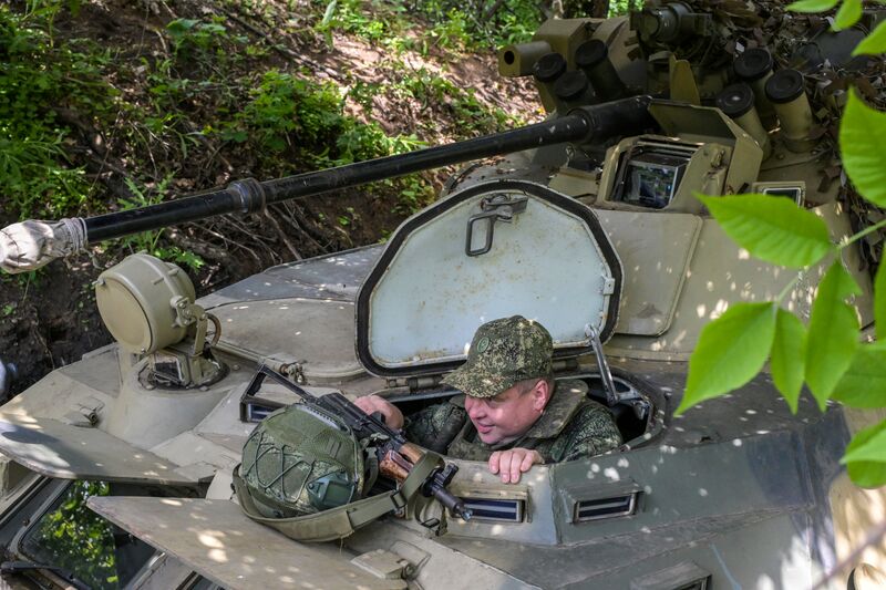 Russia Ukraine Military Operation Motorists