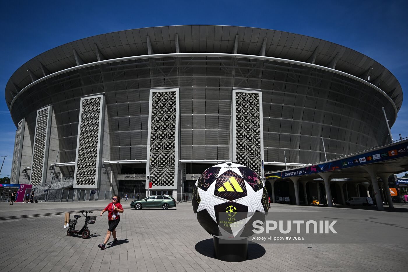 Hungary Soccer Champions League Stadium