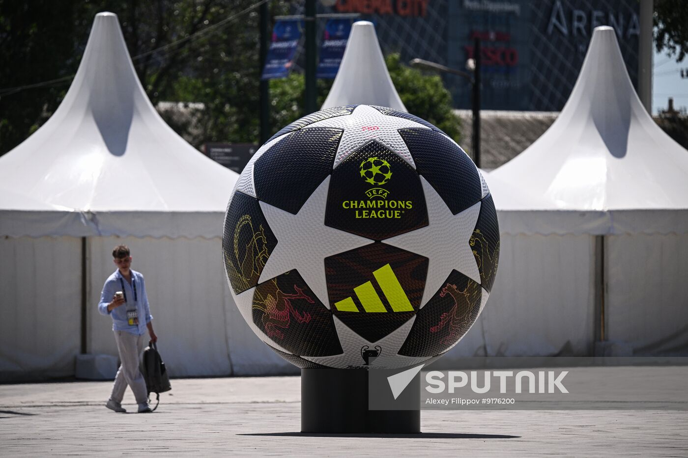 Hungary Soccer Champions League Stadium