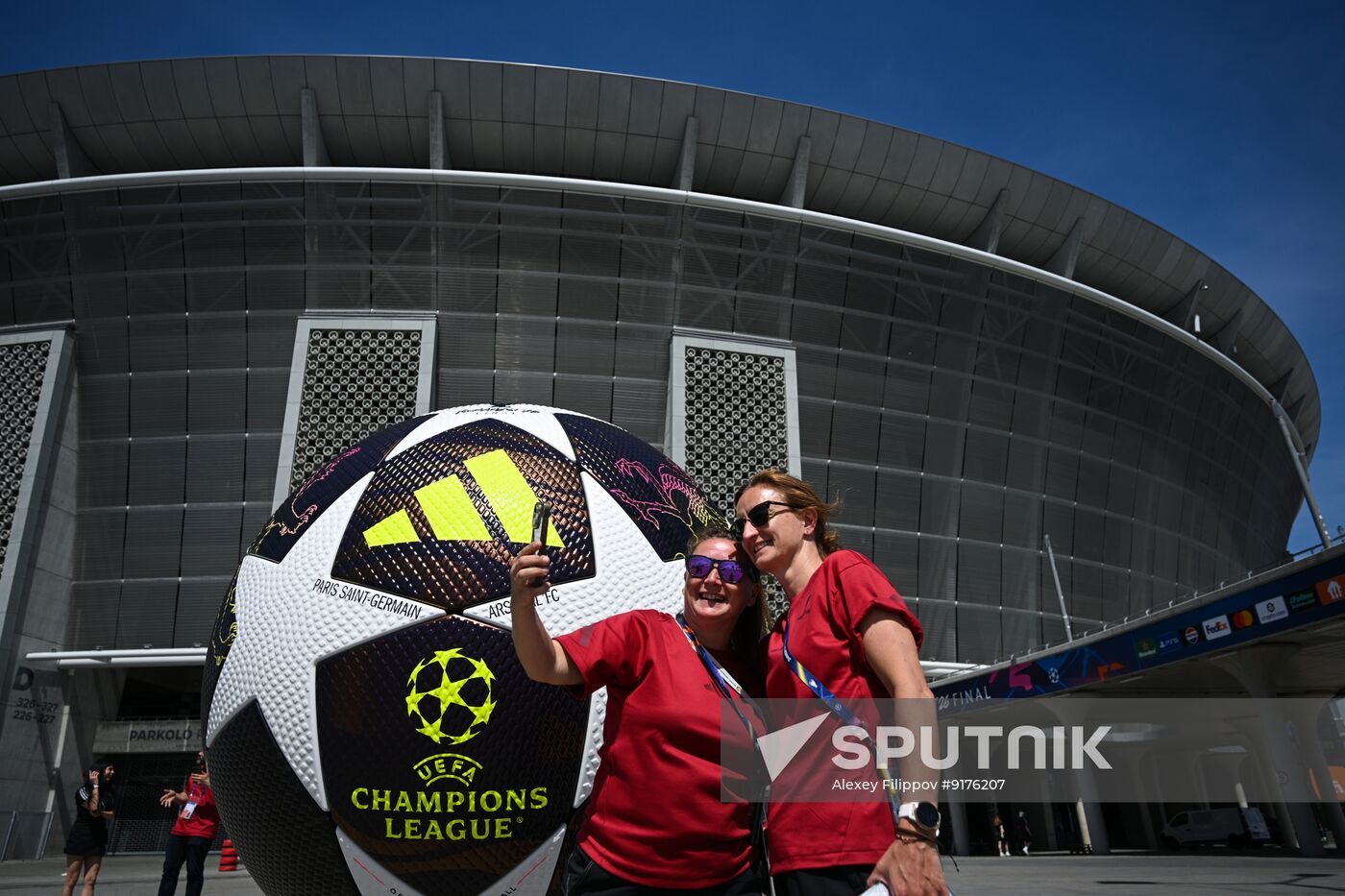 Hungary Soccer Champions League Stadium