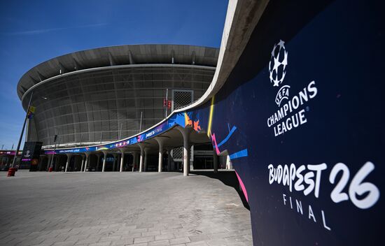 Hungary Soccer Champions League Stadium