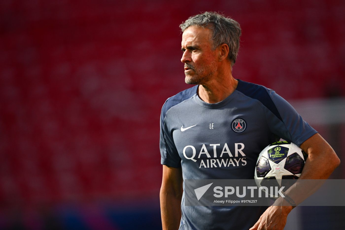 Hungary Soccer Champions League PSG Training