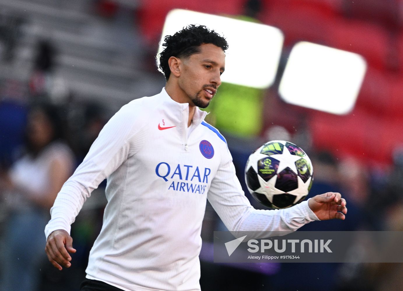 Hungary Soccer Champions League PSG Training