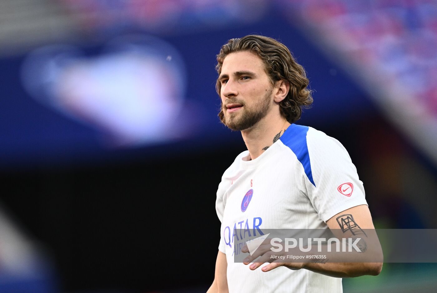 Hungary Soccer Champions League PSG Training