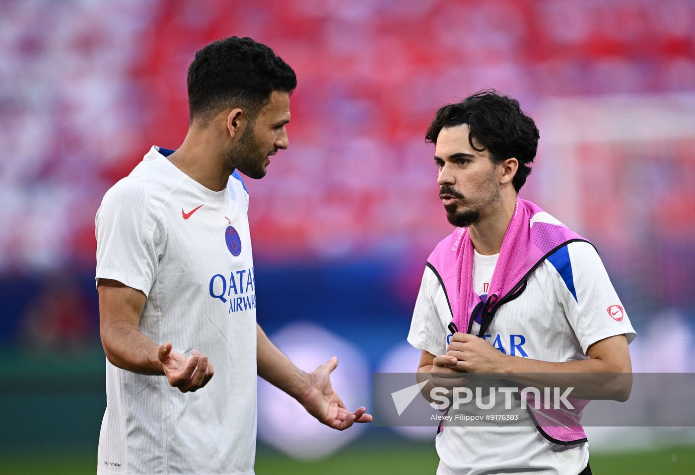 Hungary Soccer Champions League PSG Training