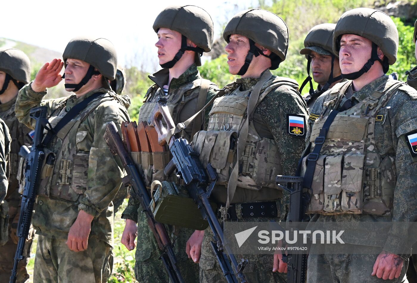 Russia Navy Marine Corps Drills