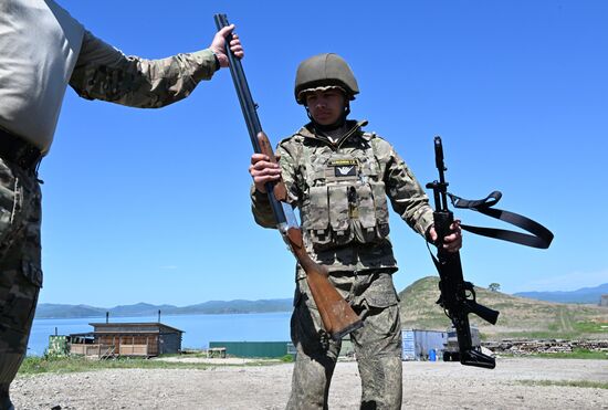 Russia Navy Marine Corps Drills