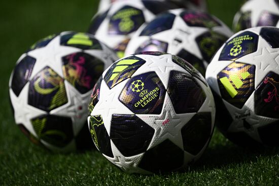 Hungary Soccer Champions League PSG Training
